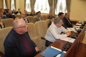 Сергей Ладанов отчитался о своей работе перед коллегами